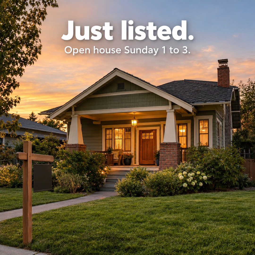 Example post for a real estate agent